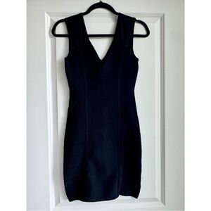 Elegant Black Bandage Bodycon Dress